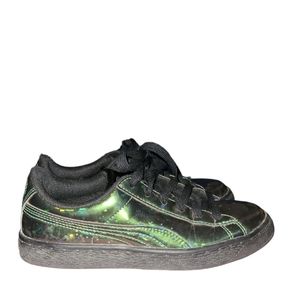 Puma Basket green holographic size 5c